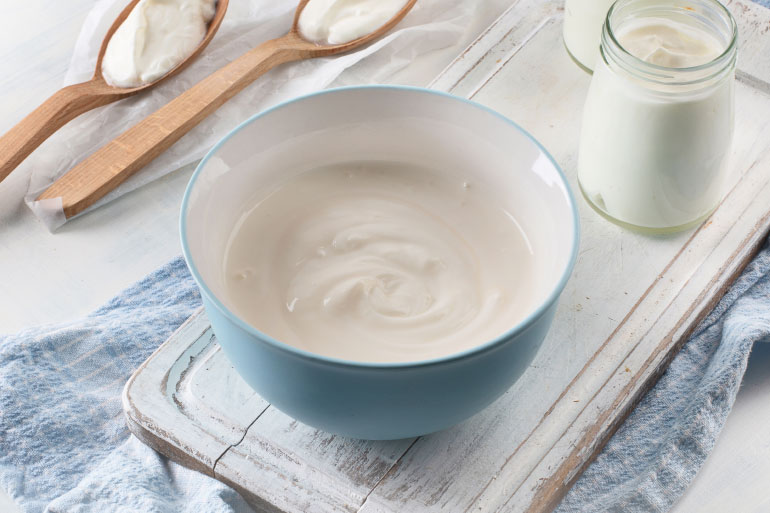 Probiotic yoghurt Probiotic yoghurt