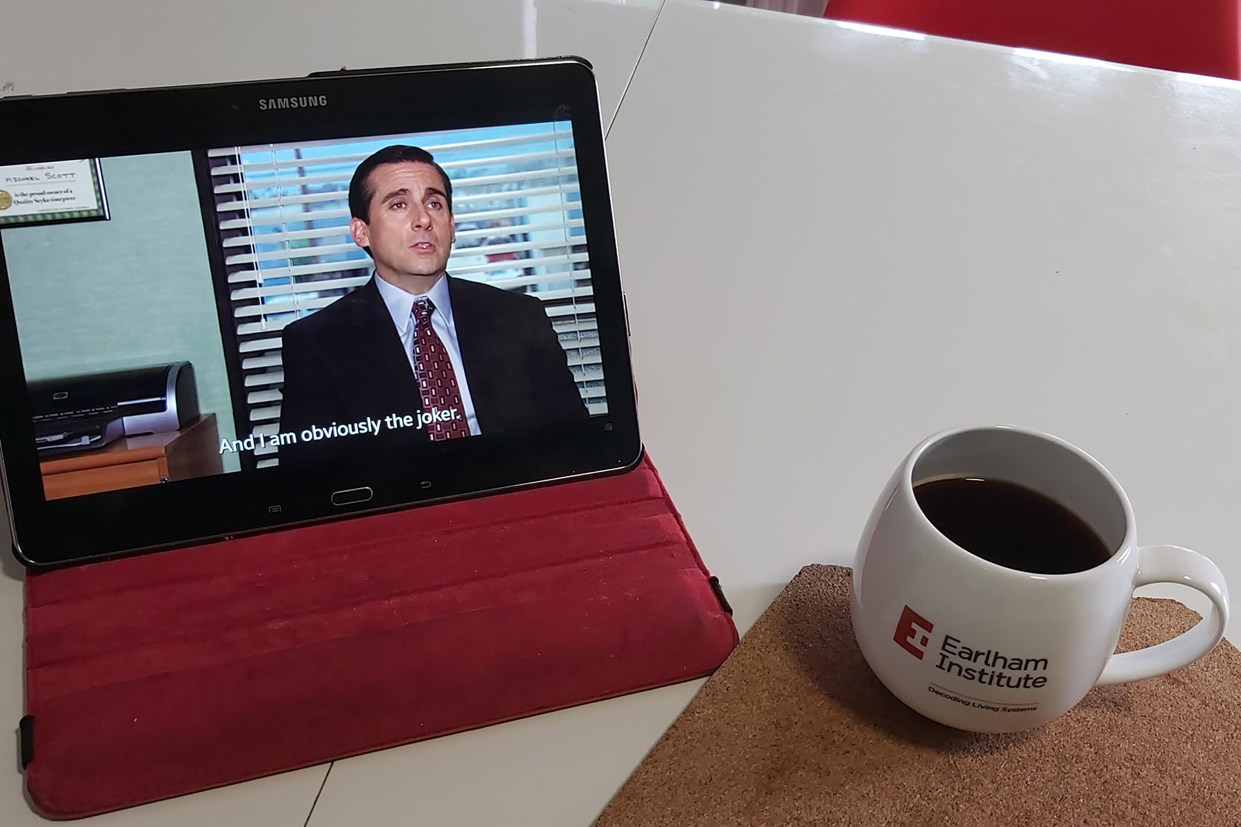 A cup of coffee is my essential start to the morning. A cup of coffee is my essential start to the morning.