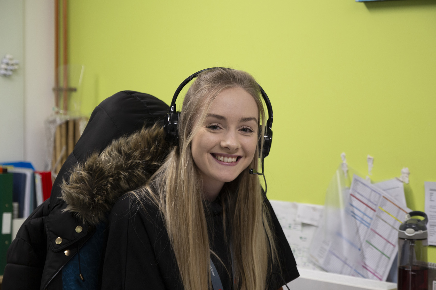 Image: Leigh, Business Support Assistant at Earlham Institute