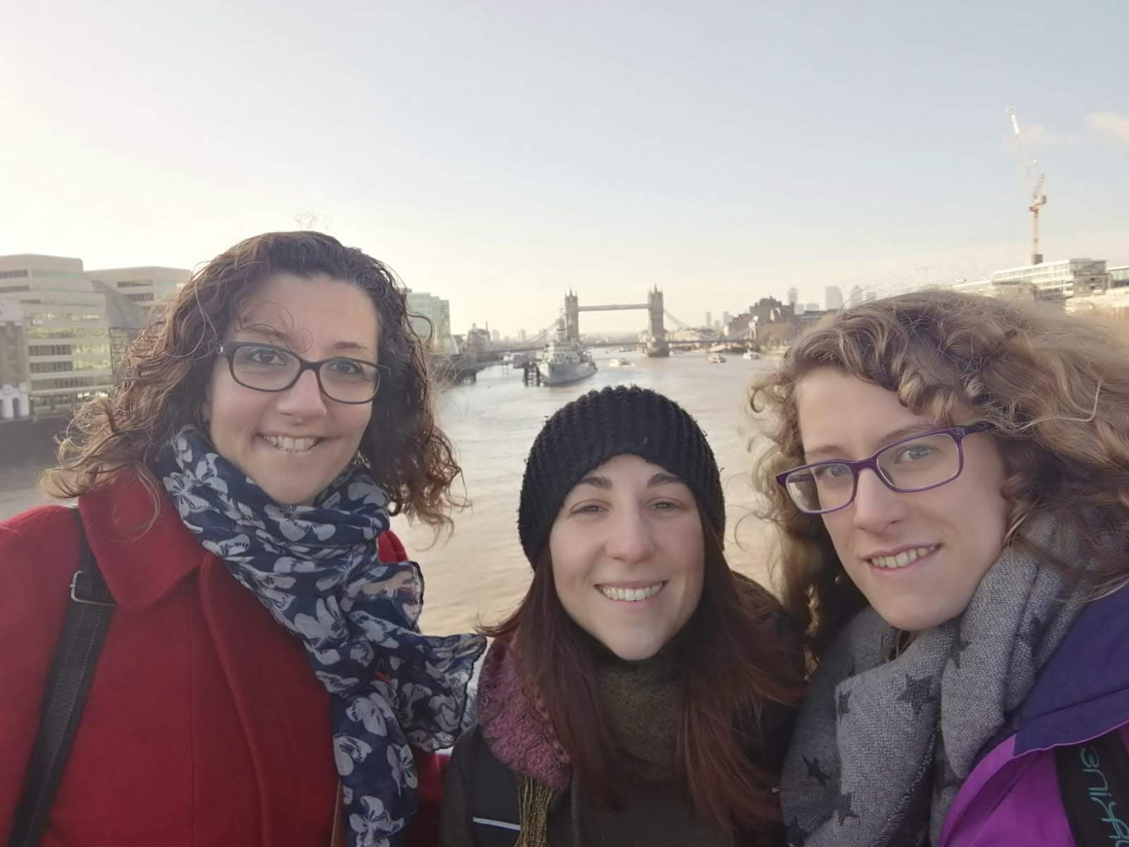 Image: Scientists Dr Isabelle Hautefort on the left, Martina Polletti, Centre, and Agatha Treveil on the right. Image: Scientists Dr Isabelle Hautefort on the left, Martina Polletti, Centre, and Agatha Treveil on the right.