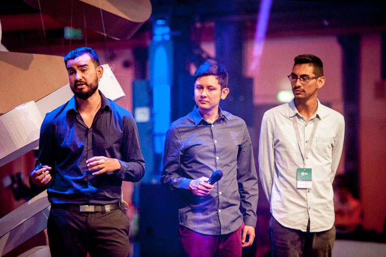 Darío Gonzales and his team, CEO - Cultivando Futuro Darío Gonzales and his team, CEO - Cultivando Futuro