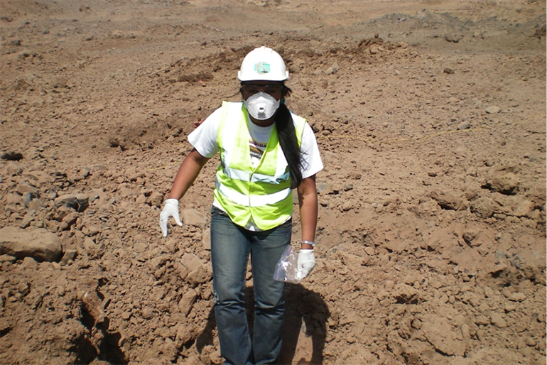 Image: For Larke-Mejía soil health has been a lifelong passion. Image: For Larke-Mejía soil health has been a lifelong passion.