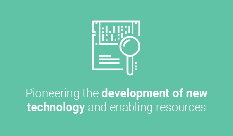 Pioneering the development of new technology and enabling resources Pioneering the development of new technology and enabling resources