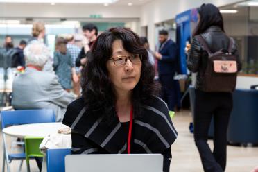 Dr Seung Yon (Sue) Rhee, keynote speaker at the single-cell symposium