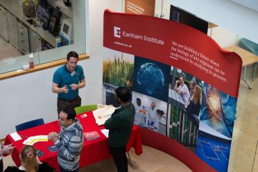 The Earlham Institute stand in the Exhibition Zone at EI Innovate this year