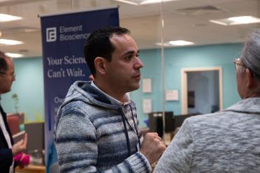 Dr Karim Gharbi, Head of Genomics Pipelines networking at EI Innovate.