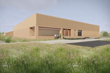 3D illustration of how the Data Centre will look