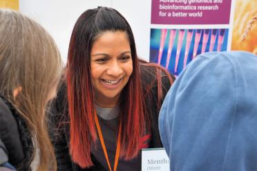 Dr Melissa Salmon at the 2025 Norwich Science Festival