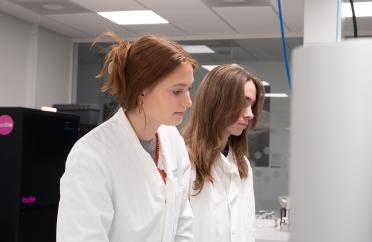 TLevel Students Rosie and Archie