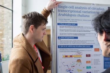 Connor Reynolds, PhD student in the Anthony Hall Group