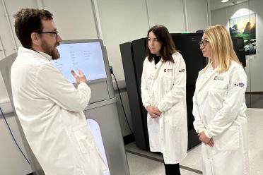 Norwich North MP Alice Macdonald and Lowestoft MP Jess Asato meet EI Director Neil Hall