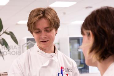 Year in Industry student Ted Holtom