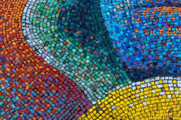 Barney Bee Buzzing Norwich Science Festival Iain Macaulay Human Mosaic 770