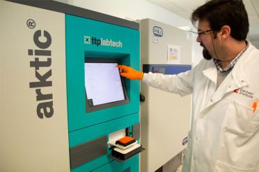 Hammer anvil Synthetic Biology Earlham DNA Foundry biostorage 770