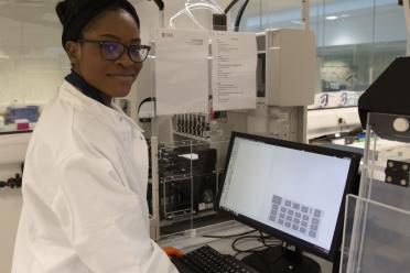 Women in Science single cell genomics part two Silvia Ogbeide PhD student lab 1800
