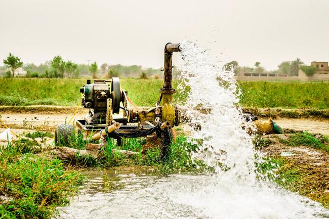 Water pump in Pakistan