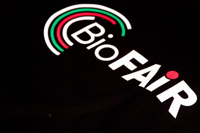 BioFAIR logo on a black background